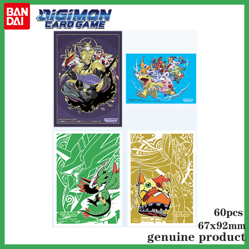 Card Penny Sleeve - Ochraniacze na karty Digimon, zestaw 60