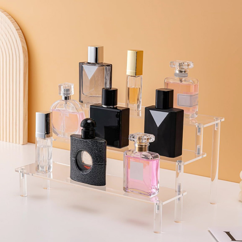 Pop Display Shelf - 1-4-poziomowy akrylowy stojak ekspozycyjny przezroczysty stojak