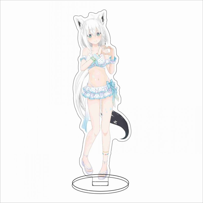 16CM Anime Hololive Shirakami  – Figma Stand Set recenzja i cena