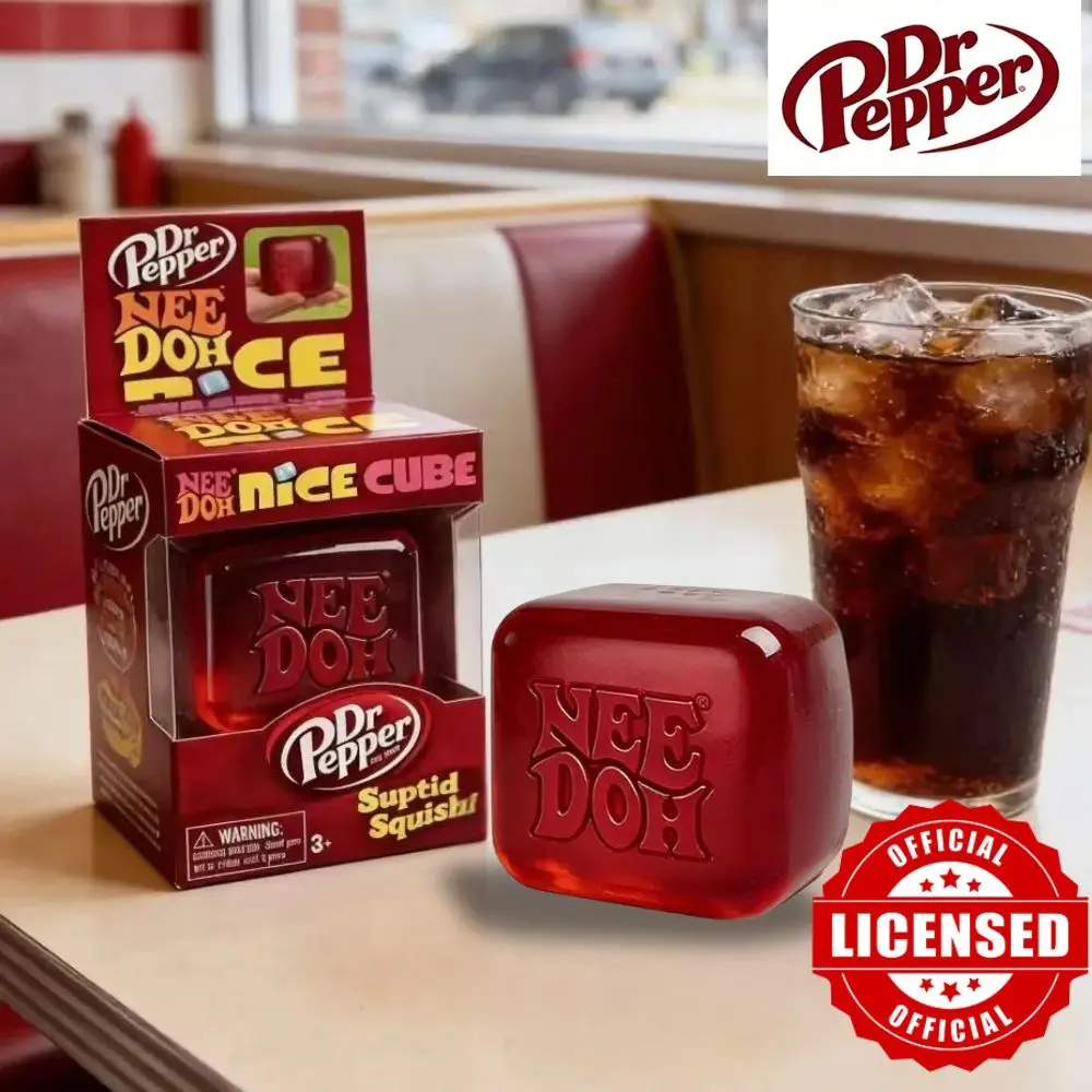Dr Pepper X NeeDoh – miękka, s – Fidget Cube Original recenzja i cena