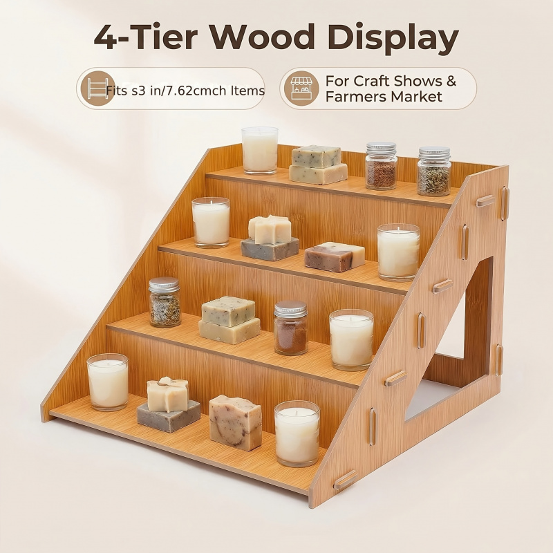 Drewniany stojak ekspozycyjny, – Pop Display Shelf recenzja i cena