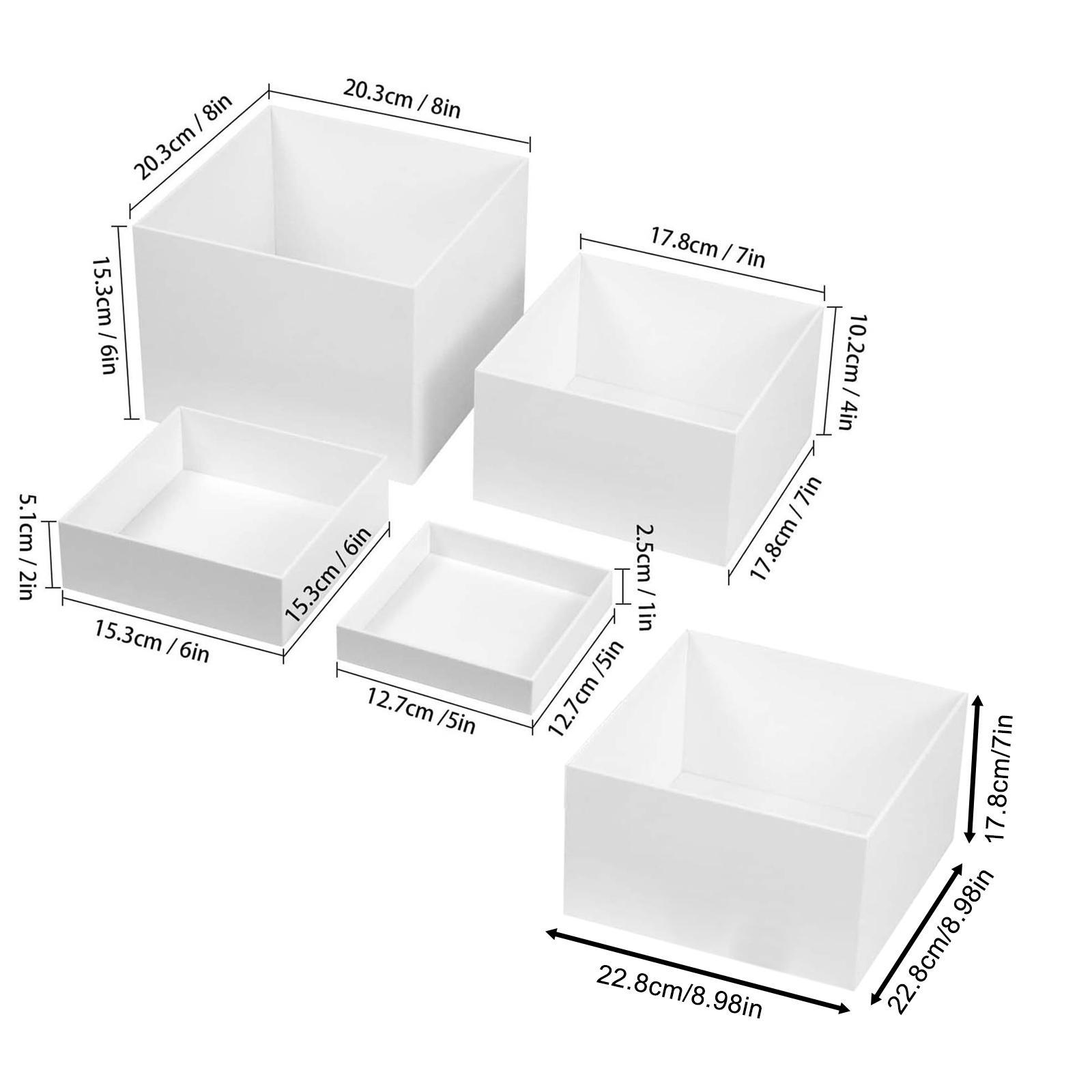 Stojaki i podstawki do bufetu, – Display Risers Set recenzja i cena