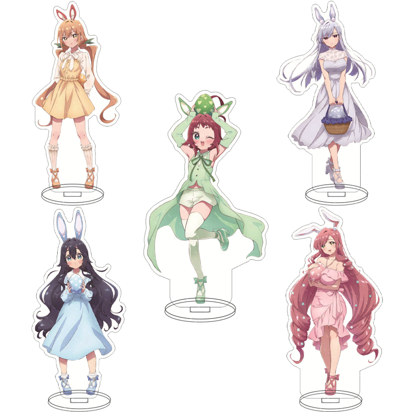 16CM Anime 100 Dziewczyn, któr – Figma Stand Set recenzja i cena